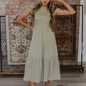 Roolee tiered long dress